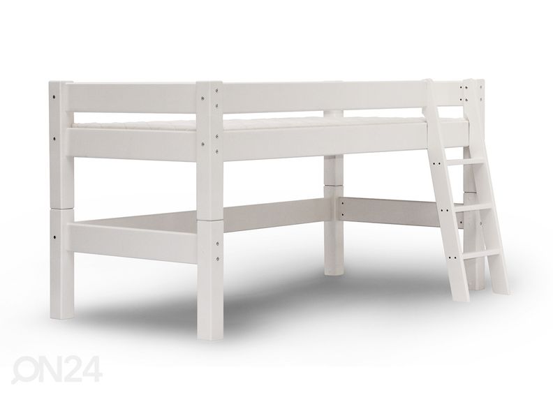 Suwem puolikorkea parvisänky Lahe viistotikkailla 90x200 cm kuvasuurennos