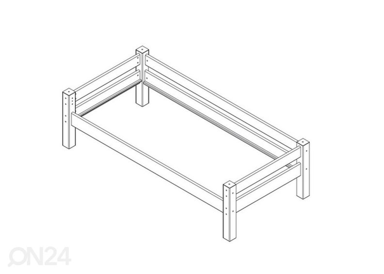 Suwem takimmainen turvalaita Lahe MINI lastensänkyyn kuvasuurennos