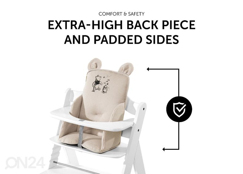 Syöttötuolin pehmuste Hauck Disney Alpha Cosy Select Winnie the Pooh beige kuvasuurennos