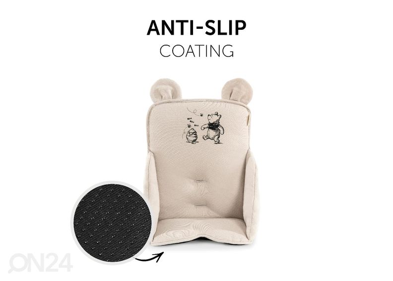 Syöttötuolin pehmuste Hauck Disney Alpha Cosy Select Winnie the Pooh beige kuvasuurennos