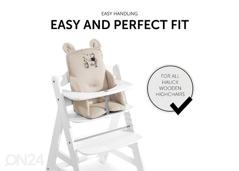 Syöttötuolin pehmuste Hauck Disney Alpha Cosy Select Winnie the Pooh beige kuvasuurennos