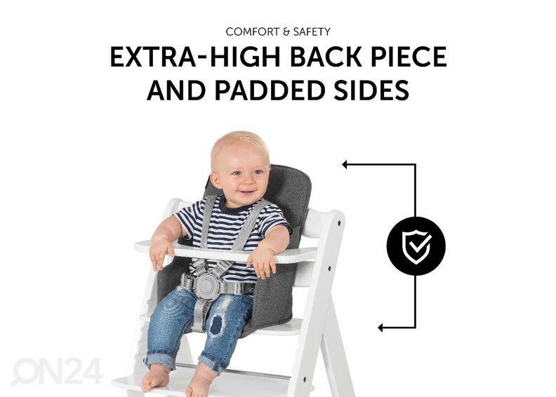 Syöttötuolin pehmuste Hauck Select Alpha Cosy Select Jersey kuvasuurennos