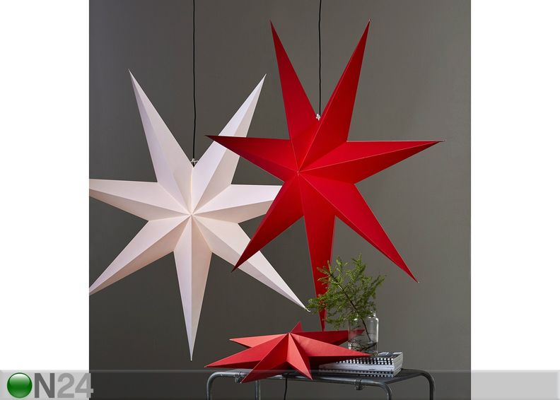 Tähti Rozen 140cm, punainen kuvasuurennos