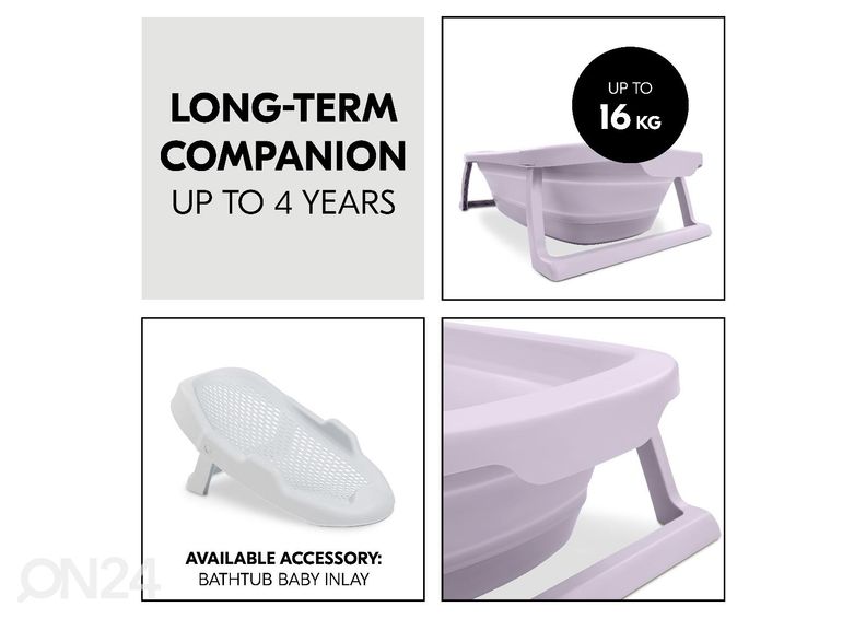 Taitettava kylpyamme vauvalle Hauck Wash N Fold M kuvasuurennos