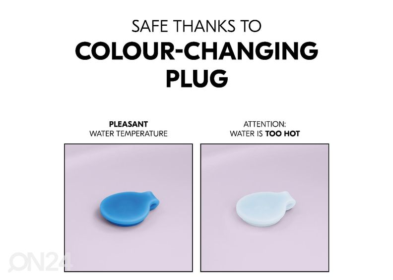 Taitettava kylpyamme vauvalle Hauck Wash N Fold M kuvasuurennos