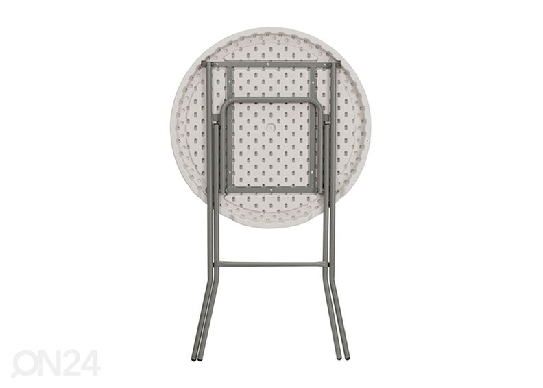 Taitettava puutarhapöytä Ø 81 cm kuvasuurennos