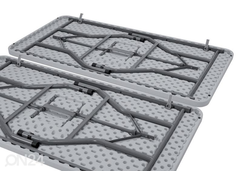 Taitettava puutarhapöytä 76x183 cm kuvasuurennos