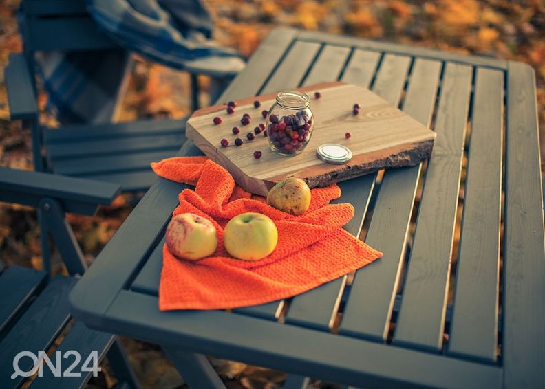 Taitettava puutarhapöytä Heini 70x130 cm kuvasuurennos