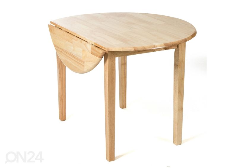 Taittopöytä Monaco + 4 tuolia Milano, vaalea tammi kuvasuurennos