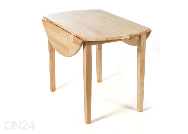 Taittopöytä Monaco + 4 tuolia Milano, vaalea tammi kuvasuurennos