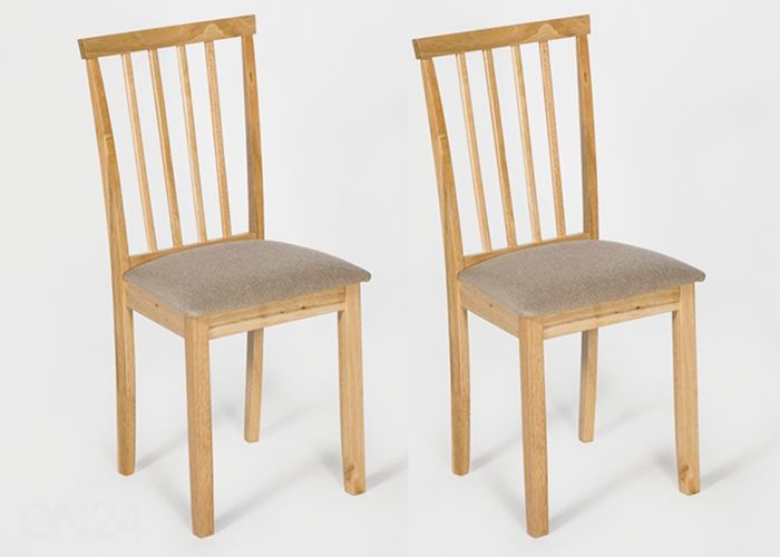 Taittopöytä Monaco + 4 tuolia Milano, vaalea tammi kuvasuurennos