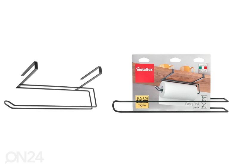 Talouspaperiteline Easy-Roll, 35x18x10 cm, musta kuvasuurennos