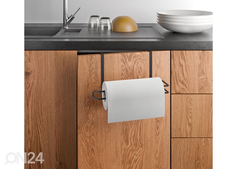 Talouspaperiteline Easy-Roll, 35x18x10 cm, musta kuvasuurennos