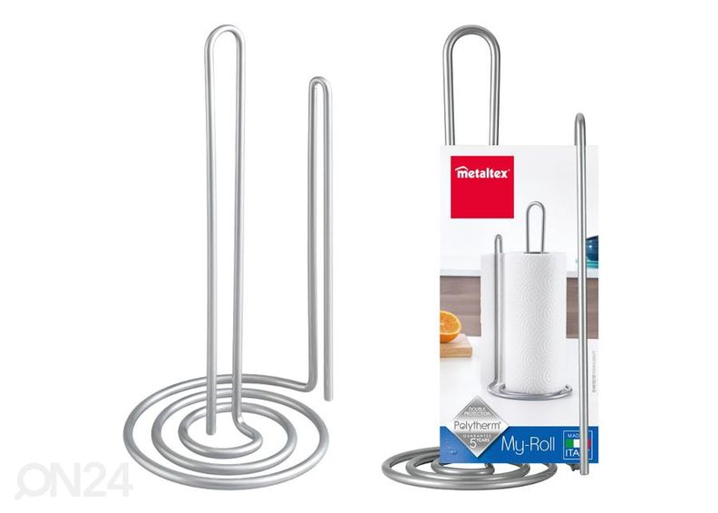 Talouspaperiteline My-Roll, hopeanvärinen kuvasuurennos