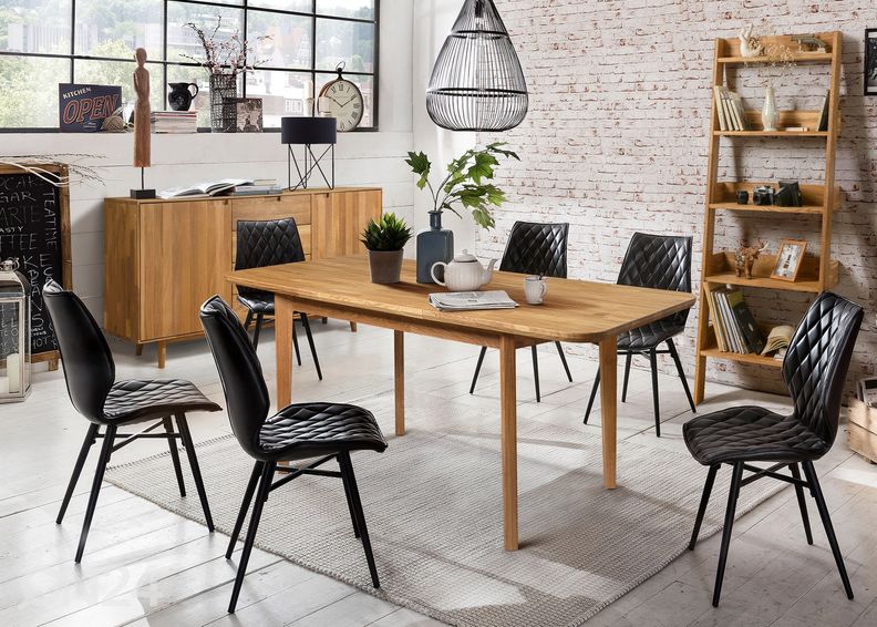 Tammi jatkettava ruokapöytä Frans 1P 120-160x80 cm kuvasuurennos