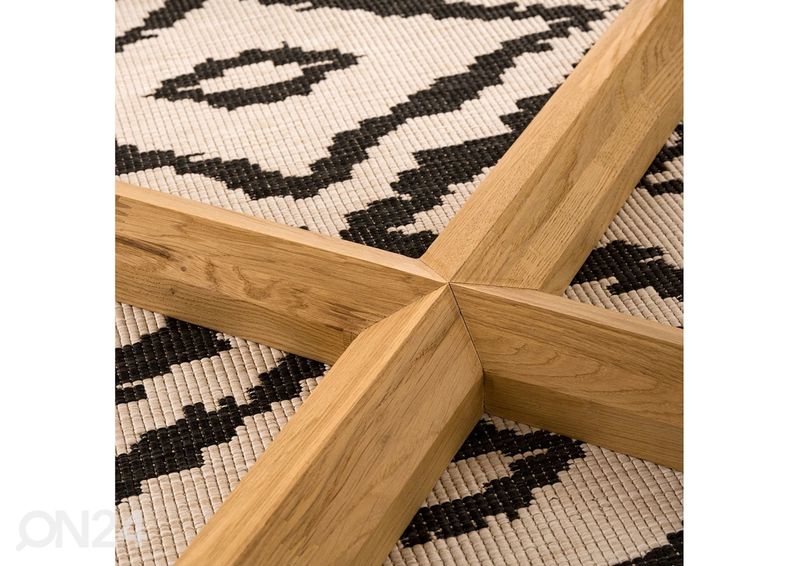 Tammi jatkettava ruokapöytä Merbi 110/150x110 cm kuvasuurennos