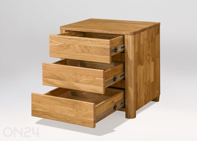 Tammi laatikosto/ yöpöytä Lausenne 30 kuvasuurennos