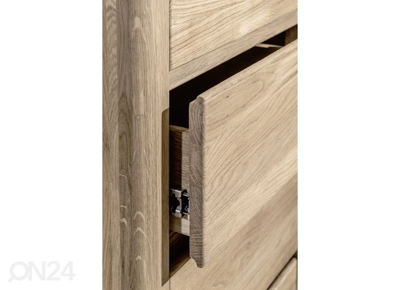 Tammi lipasto Lausenne 5, valkoinen öljy kuvasuurennos