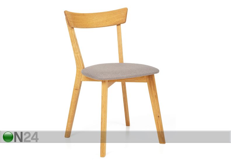 Tammi ruokapöytä Lem 90x90 cm + 4 tuolia Viola harmaa kuvasuurennos