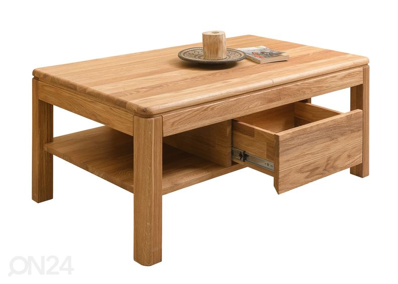 Tammi sohvapöytä Lausenne Lux 105x65 cm kuvasuurennos