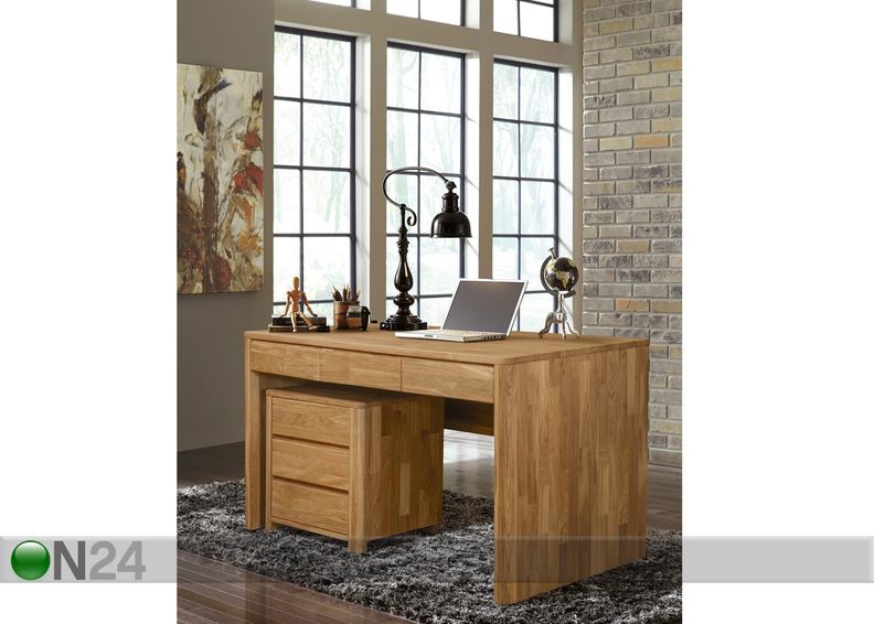 Tammi työpöytä Lausenne 140 kuvasuurennos