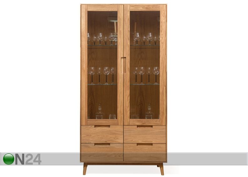 Tammi vitriinikaappi Scan2 kuvasuurennos