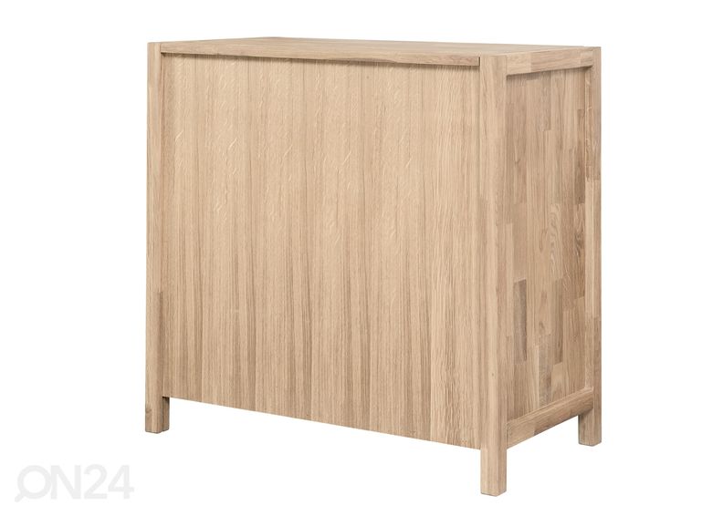 Tammi yöpöytä Horte, valkoinen öljy kuvasuurennos