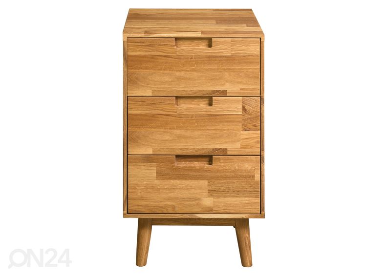 Tammi yöpöytä / lipasto Scan kuvasuurennos