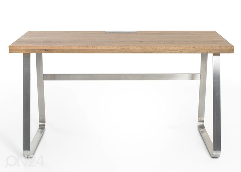 Tammipuinen työpöytä Beno II kuvasuurennos