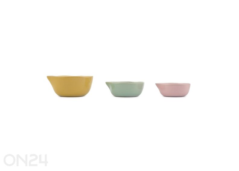 Tarjoilukulhot Jamie Oliver Big love pinch-me pots 3 kpl kuvasuurennos