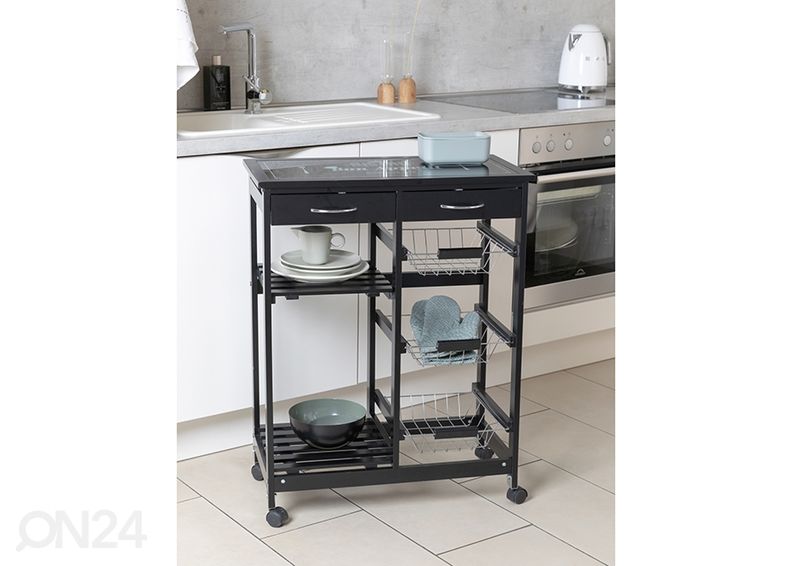 Tarjoiluvaunu Bon Appetit kuvasuurennos