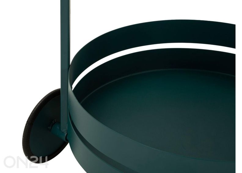 Tarjoiluvaunu Saturno, sinivihreä kuvasuurennos