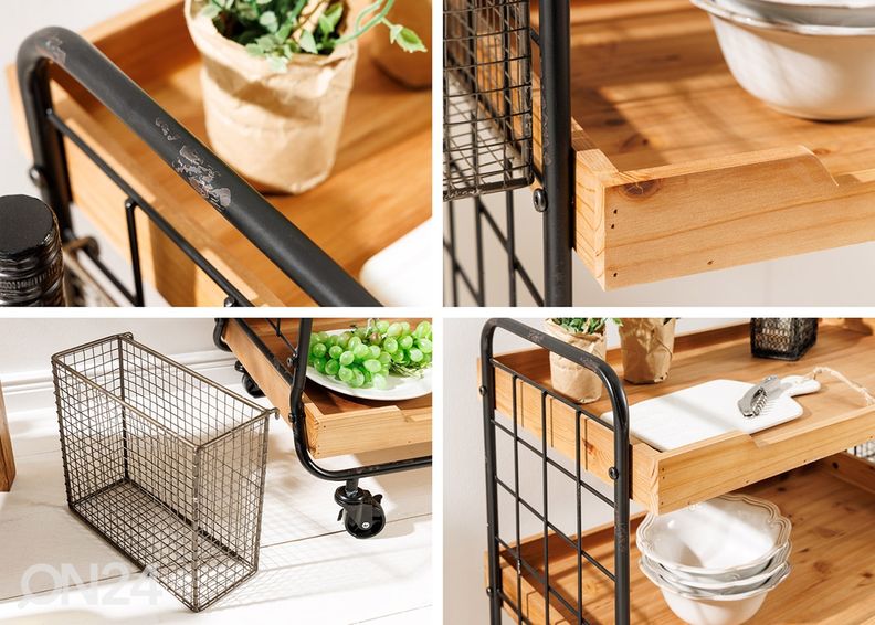 Tarjoiluvaunu Seven Seas kuvasuurennos