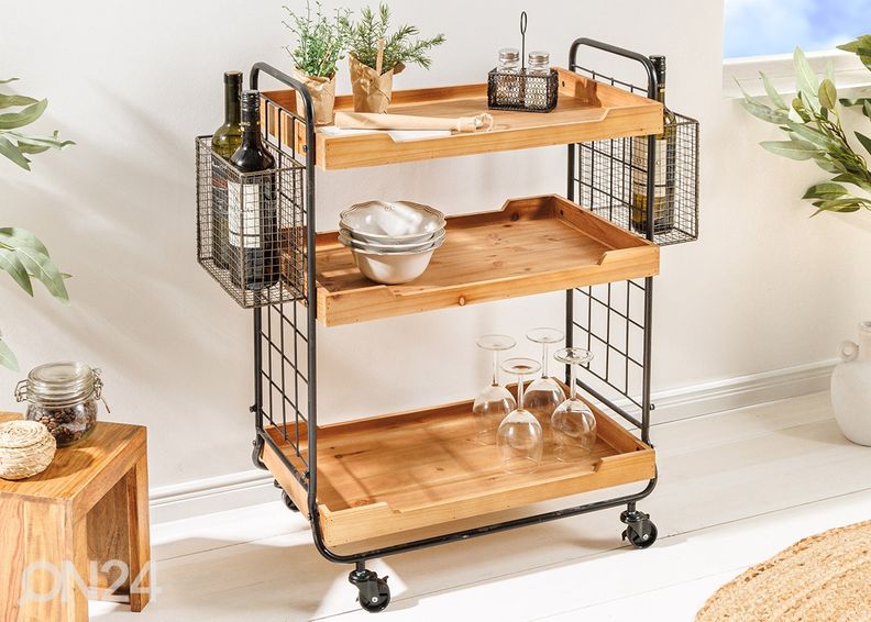 Tarjoiluvaunu Seven Seas kuvasuurennos