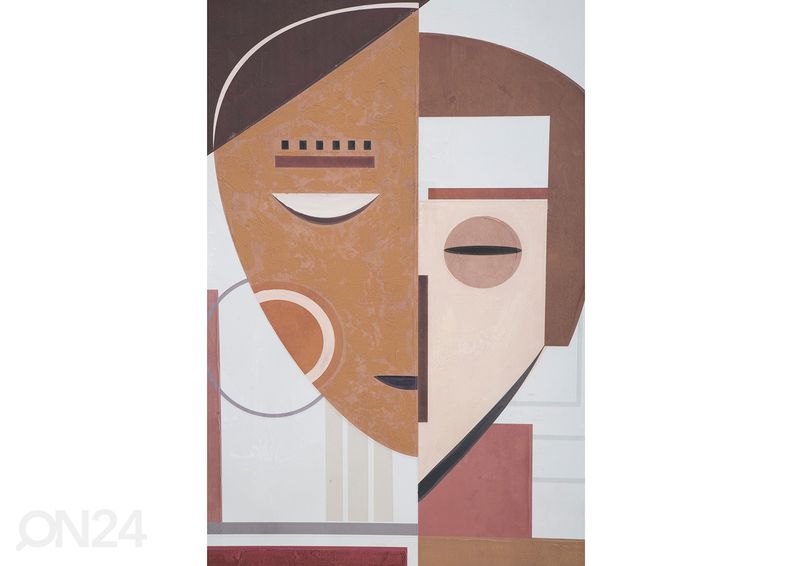 Taulu Ethnic Face 60x80 cm kuvasuurennos