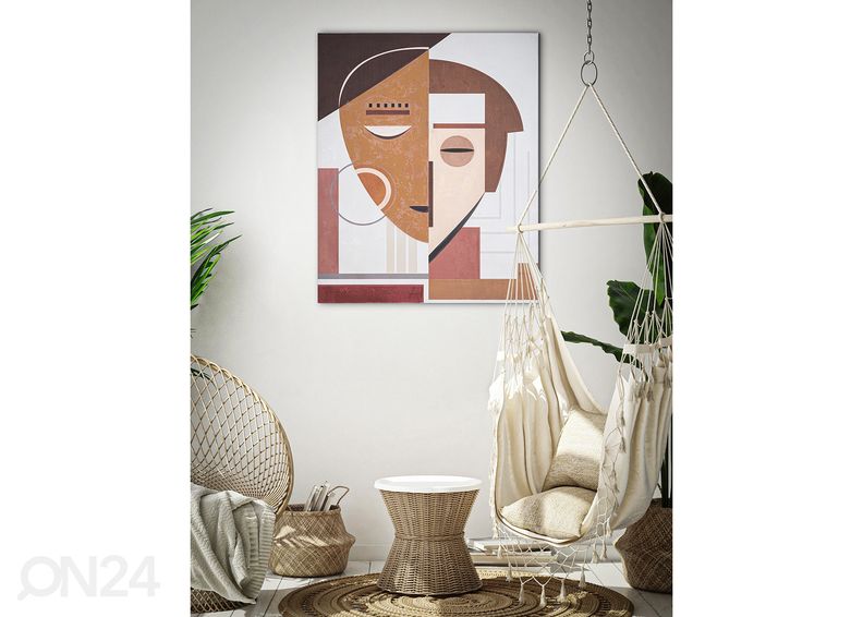 Taulu Ethnic Face 60x80 cm kuvasuurennos