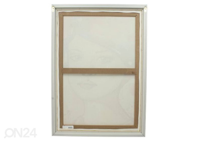 Taulu Peach Leopard 60x80 cm, vaaleanpunainen/ kullanvärinen kuvasuurennos