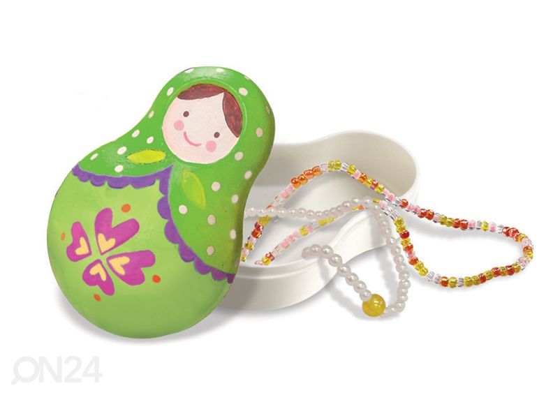 Tee itse lahjapakkaus VENÄLÄISET NUKET kuvasuurennos