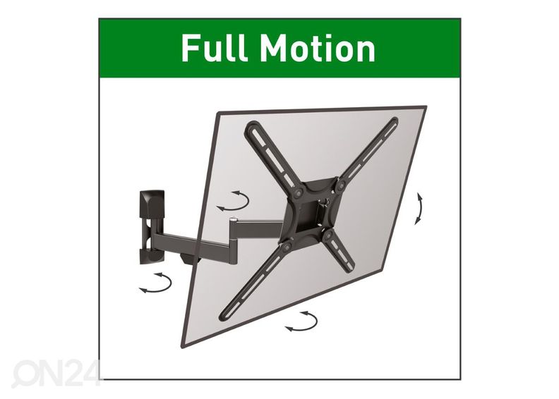 Television seinäteline Barkan 3420.B 29"- 58" kuvasuurennos