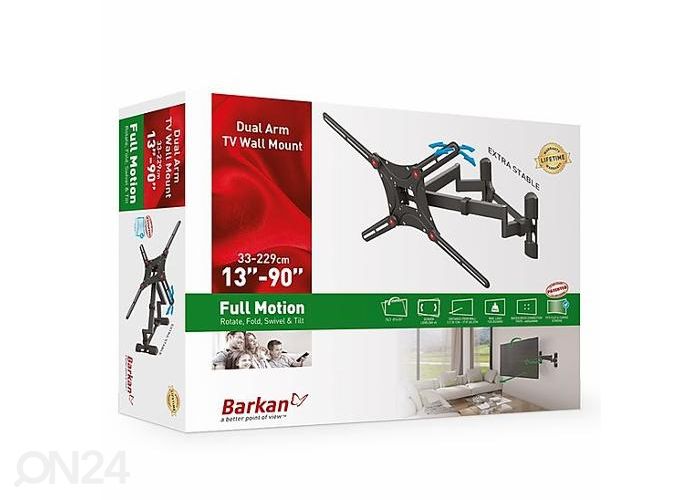 Television seinäteline Barkan BM464 13"- 75" kuvasuurennos