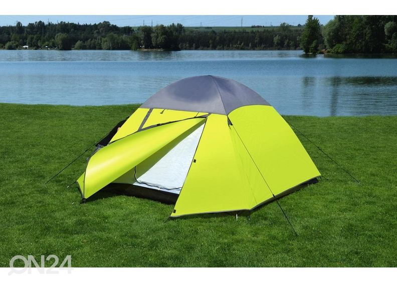 Teltta 3 hengelle 210 + 110x210 cm PU3000 mm kuvasuurennos