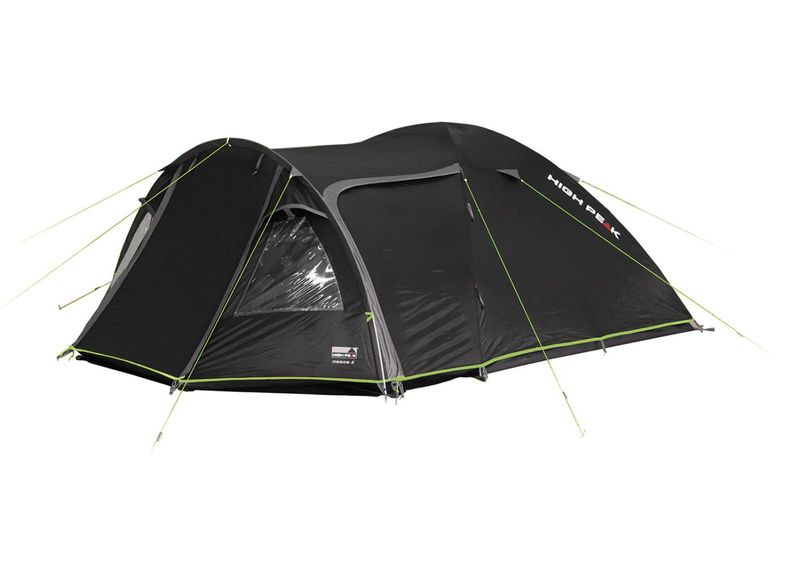 Teltta 4 mesos tummanharmaa / vihreä High Peak kuvasuurennos