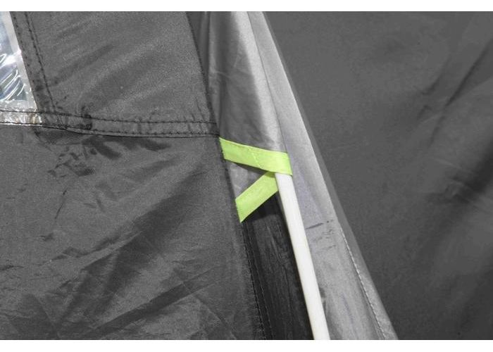 Teltta 4 mesos tummanharmaa / vihreä High Peak kuvasuurennos