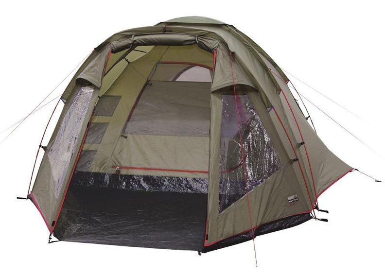 Teltta Almada 4 oliivinvihreä High Peak kuvasuurennos