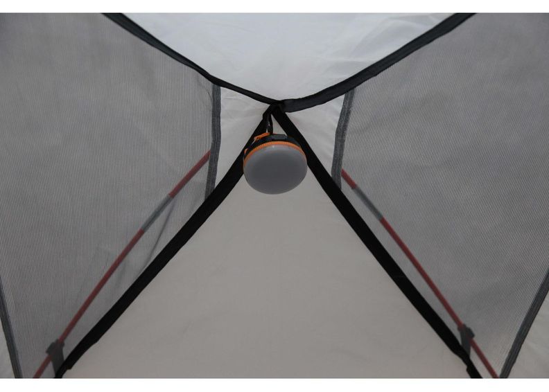 Teltta Kira 5 tummanharmaa / punainen High Peak kuvasuurennos