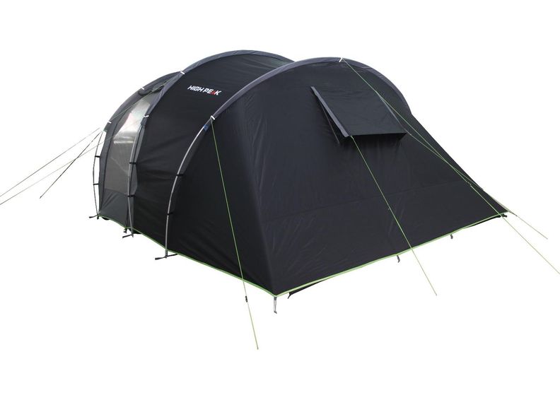 Teltta Paros 5 tummanharmaa / vihreä High Peak kuvasuurennos