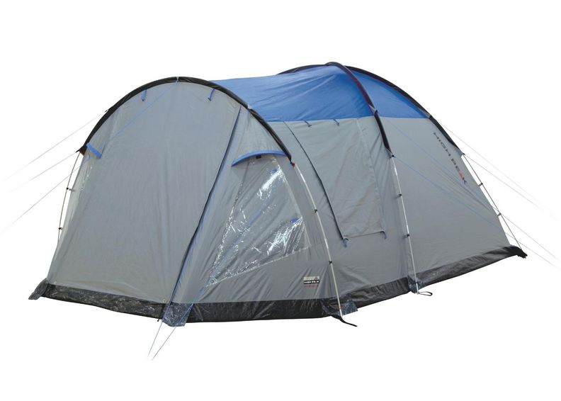 Teltta Santiago 5 harmaa / sininen High Peak kuvasuurennos