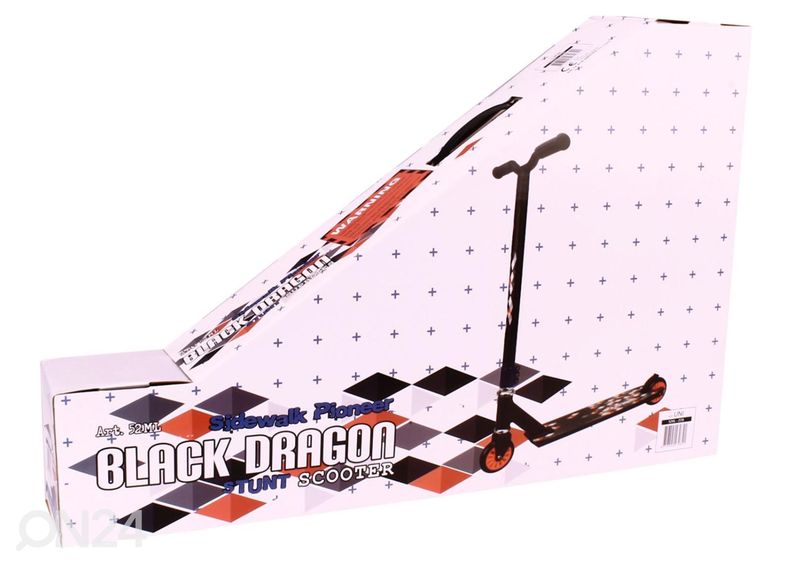 Temppupotkulauta Black dragon kuvasuurennos