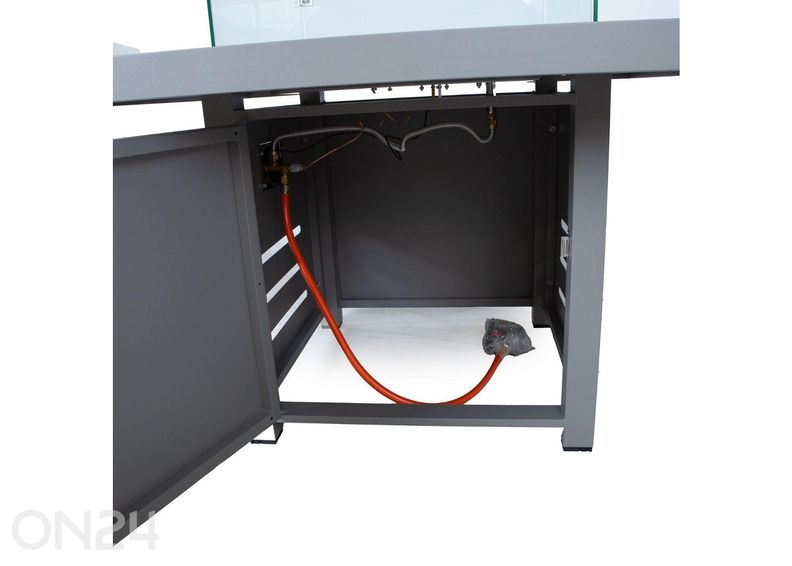 Terassipöytä + kaasukamiina Rio kuvasuurennos