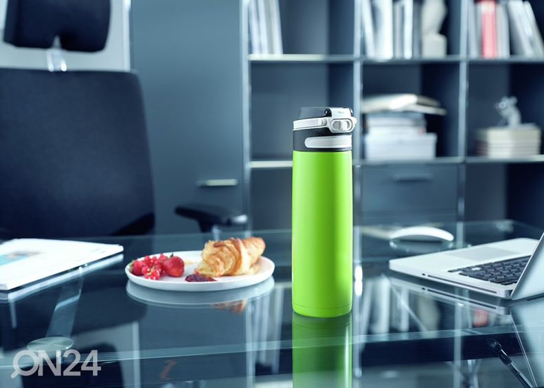 Termosmuki Flip 600 ml musta kuvasuurennos